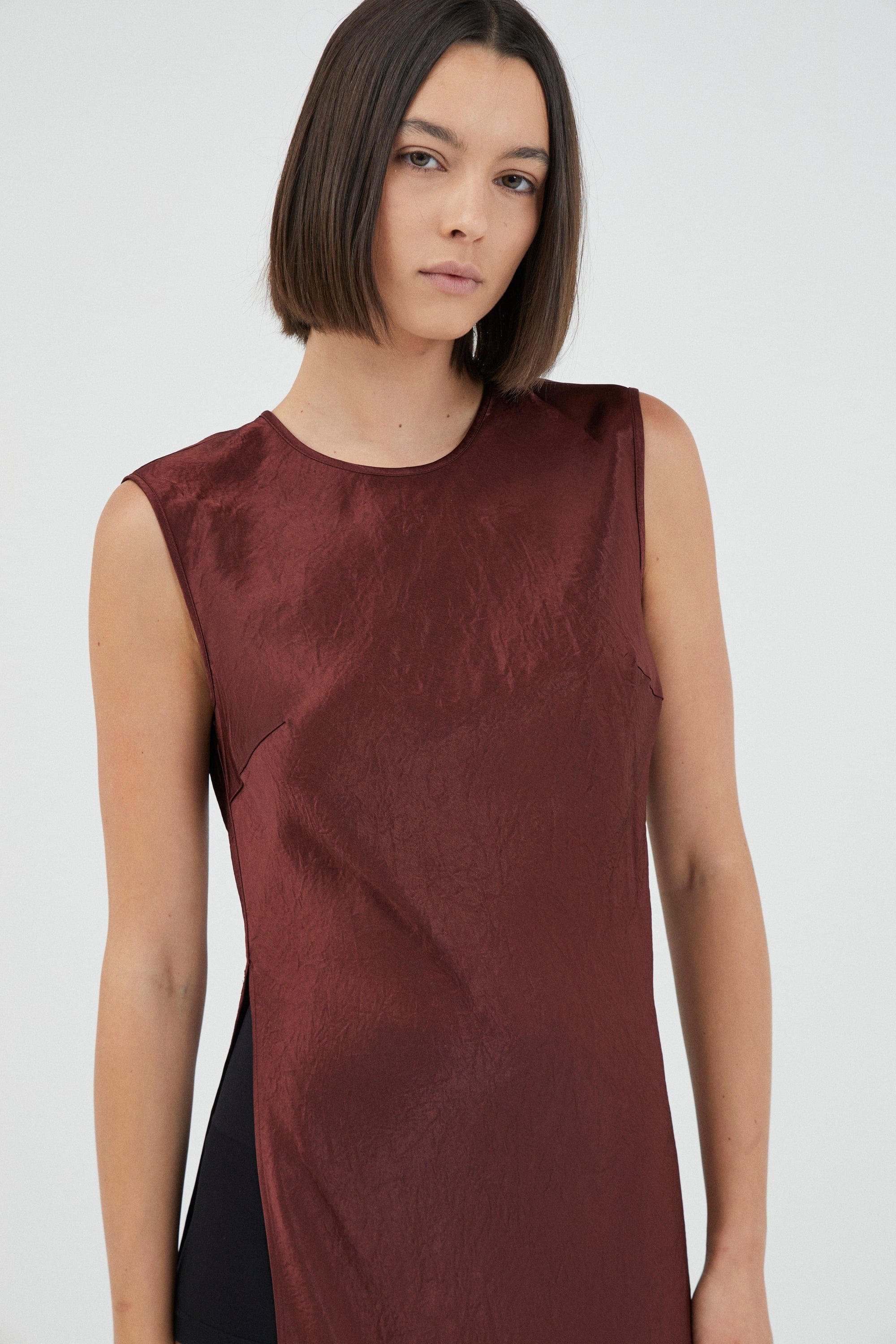 REVERY HIGH SPLIT TANK DRESS | SHIRAZ | THIRD FORM | Women's Australian Fashion THIRD FORM - International REVERY HIGH SPLIT TANK DRESS | SHIRAZ | THIRD FORM | Women's Australian Fashion THIRD FORM - International
