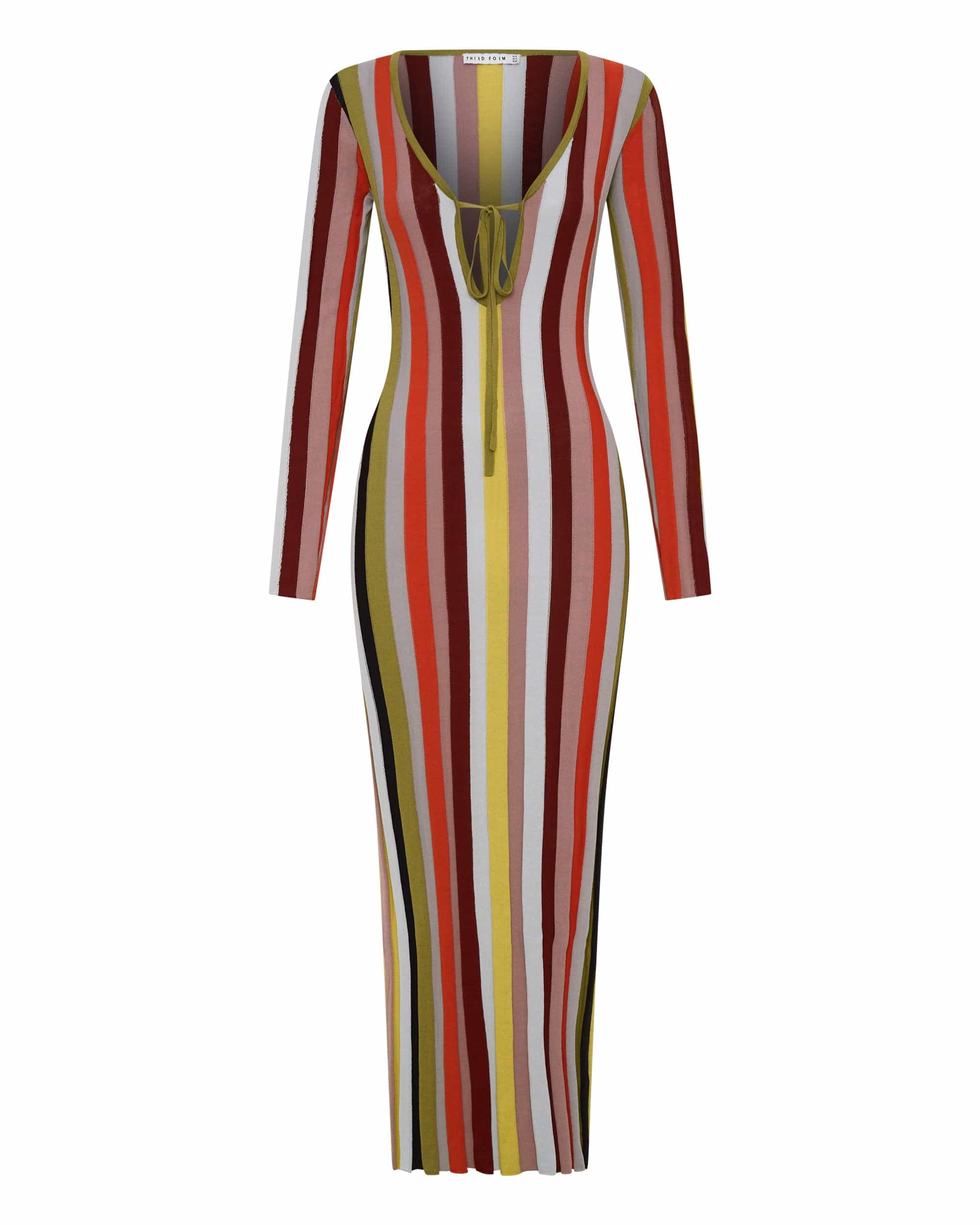 RHYTHM KNIT MAXI DRESS | MIRAGE STRIPE | THIRD FORM | Women's Australian Fashion THIRD FORM - International RHYTHM KNIT MAXI DRESS | MIRAGE STRIPE | THIRD FORM | Women's Australian Fashion THIRD FORM - International