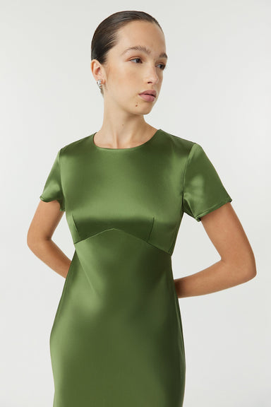 third form green dress OLIVE THIRD FORM