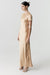 THIRD FORM SATIN BIAS MAXI TEE DRESS | SAND