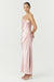 THIRD FORM SATIN GATHER ONE SHOULDER DRESS | FAIRY FLOSS