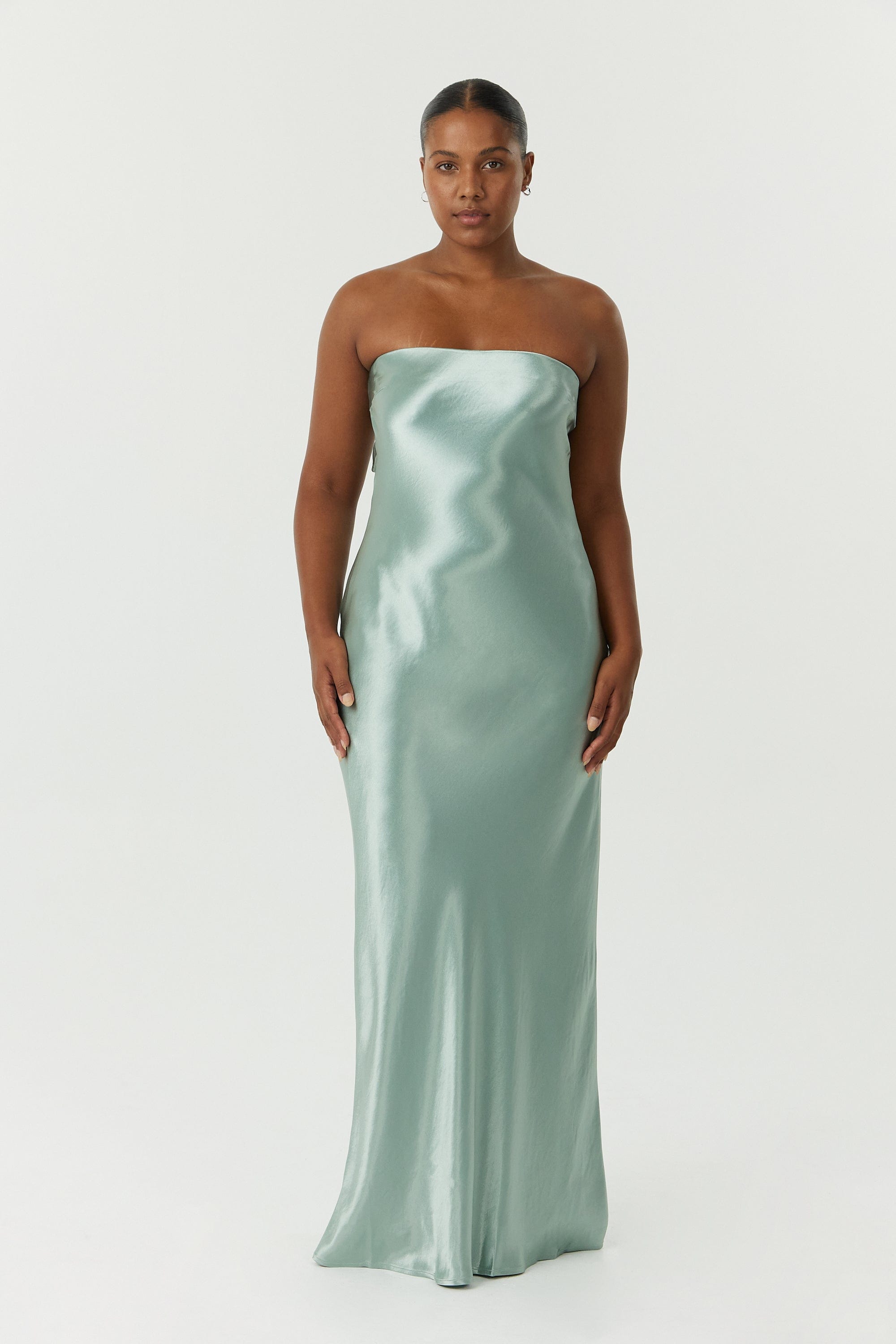 satin tie front maxi dress Black Tall Satin Tie Front Maxi Dress