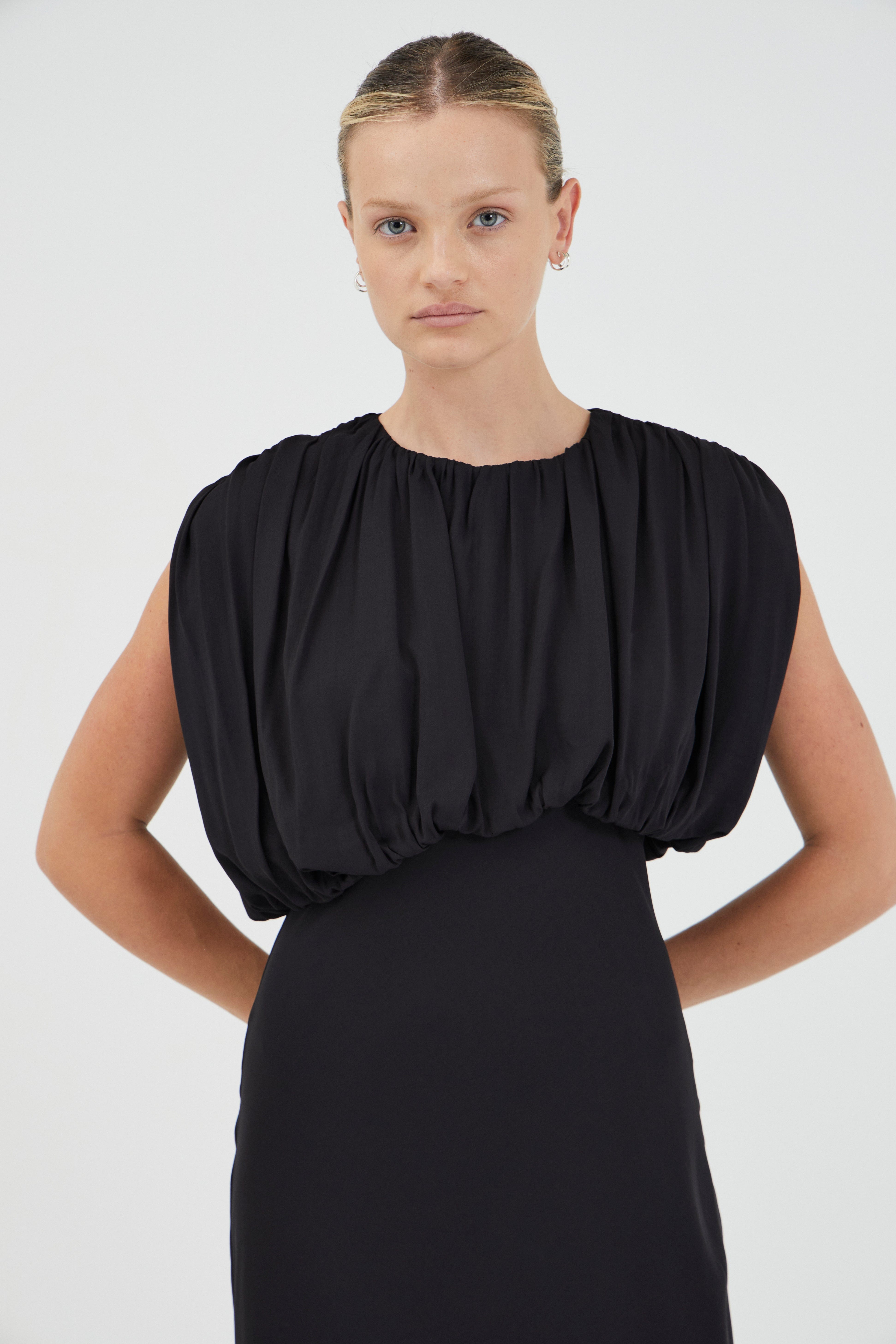 third form midi dress Third Form Stirling Twist Cross Over Midi Dress