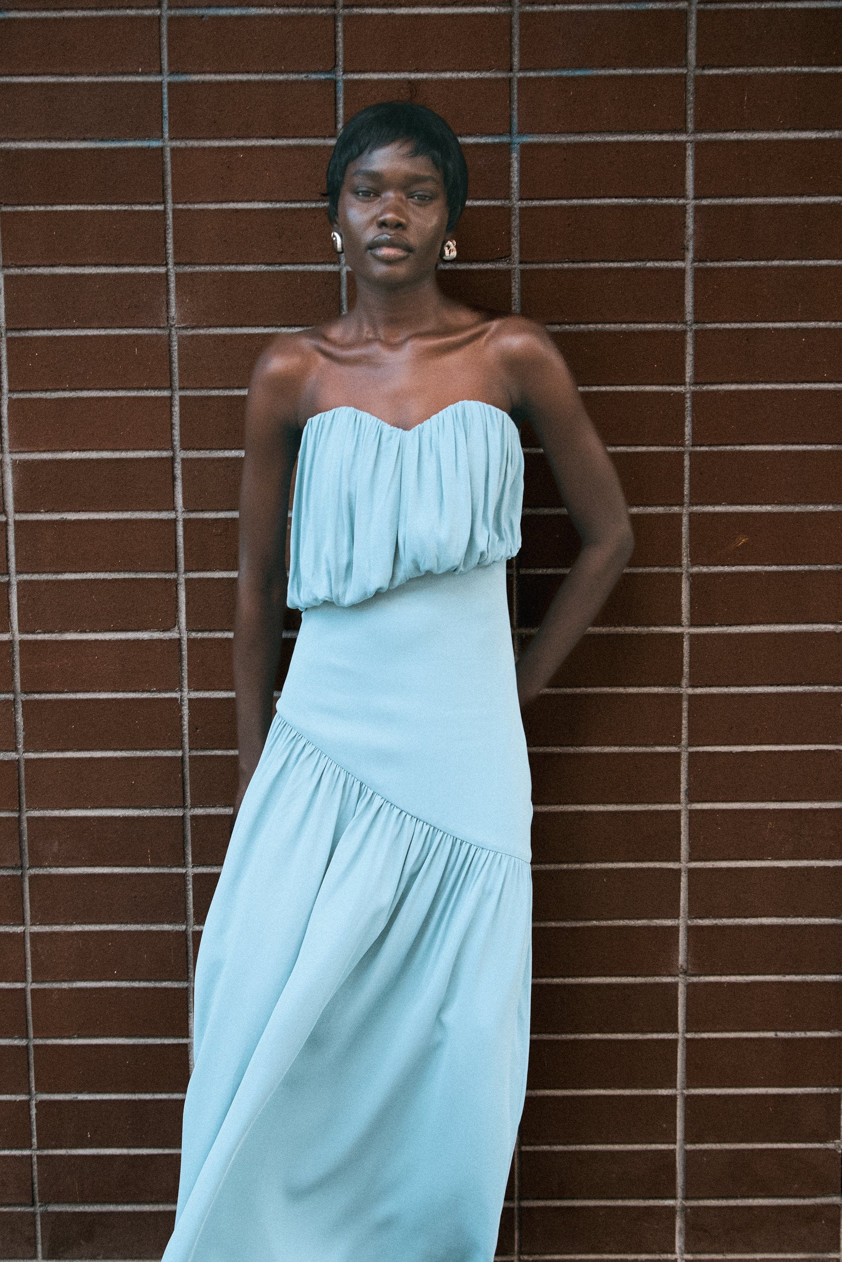 SERAPHIC STRAPLESS MAXI DRESS | AQUATIC | THIRD FORM | Women's Australian Fashion THIRD FORM - International SERAPHIC STRAPLESS MAXI DRESS | AQUATIC | THIRD FORM | Women's Australian Fashion THIRD FORM - International