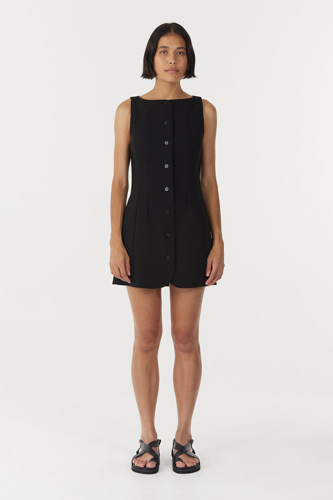 SKYLINE TAILORED MINI DRESS | BLACK | THIRD FORM | Women's fashion  Australia | Shop Online Now — THIRD FORM