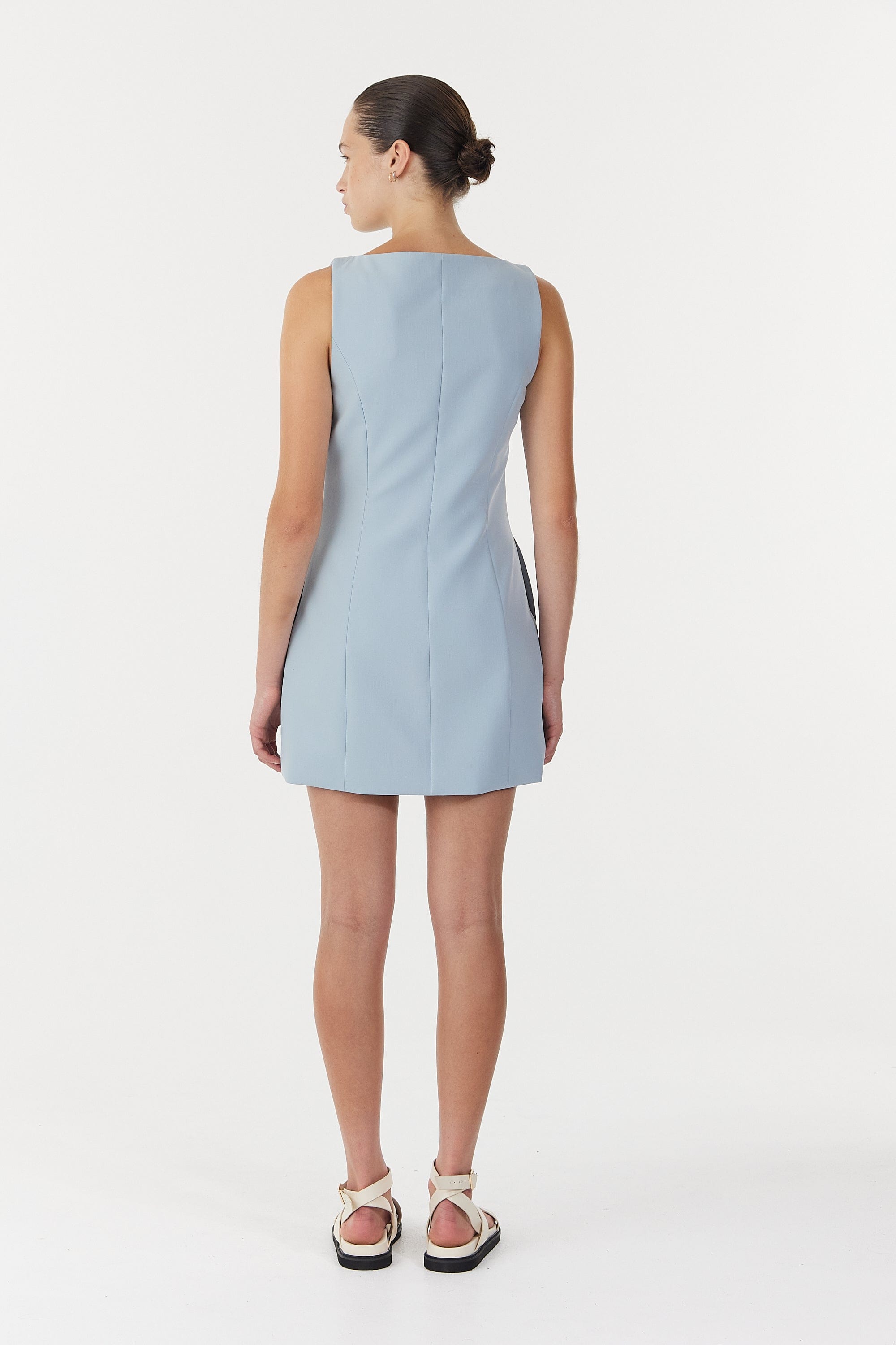 SKYLINE TAILORED MINI DRESS | POWDER BLUE | THIRD FORM | Women's fashion Australia | Shop Online Now THIRD FORM - International SKYLINE TAILORED MINI DRESS | POWDER BLUE | THIRD FORM | Women's fashion Australia | Shop Online Now THIRD FORM - International