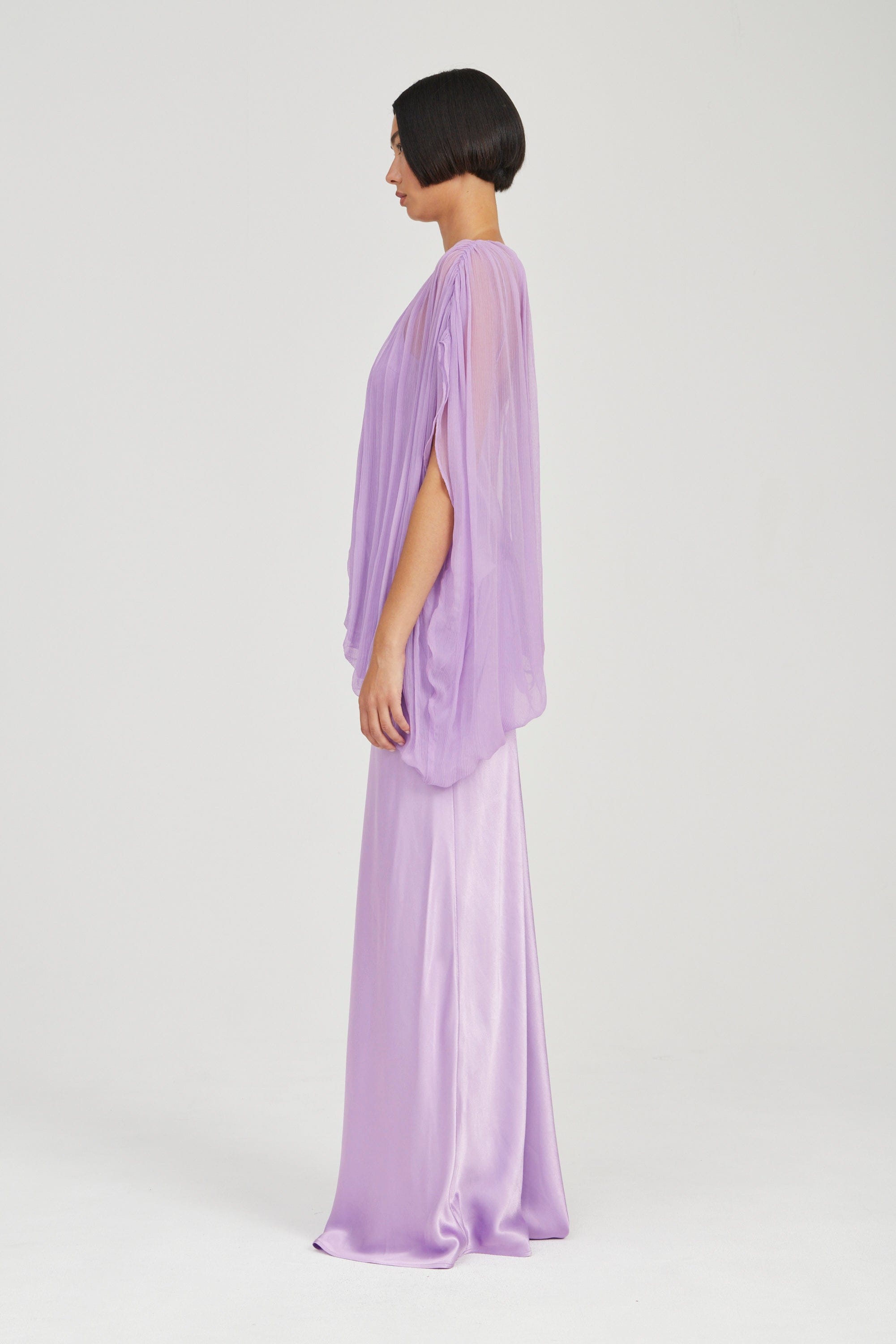 SOLSTICE ONE SHOULDER FLOOR LENGTH | LAVENDER | THIRD FORM | Women's Australian Fashion THIRD FORM - International SOLSTICE ONE SHOULDER FLOOR LENGTH | LAVENDER | THIRD FORM | Women's Australian Fashion THIRD FORM - International