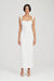 THIRD FORM STILLNESS LACE EDGE MAXI | CHALK