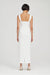 THIRD FORM STILLNESS LACE EDGE MAXI | CHALK