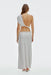 THIRD FORM Undone Twist Back Maxi | Chalk