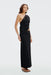 THIRD FORM Undone Twist Back Maxi | Noir
