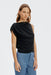 THIRD FORM Undone Twist Back Tank | Noir
