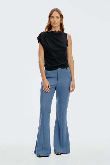 THIRD FORM Undone Twist Back Tank | Noir