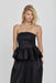 THIRD FORM VANTA STRAPLESS TOP | CARBON