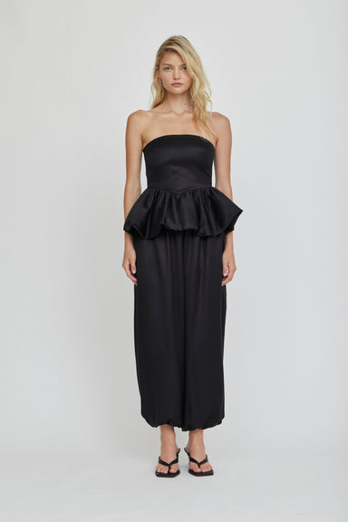THIRD FORM VANTA STRAPLESS TOP | CARBON