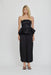 THIRD FORM VANTA STRAPLESS TOP | CARBON