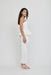THIRD FORM VANTA STRAPLESS TOP| PORCELAIN