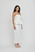THIRD FORM VANTA STRAPLESS TOP| PORCELAIN