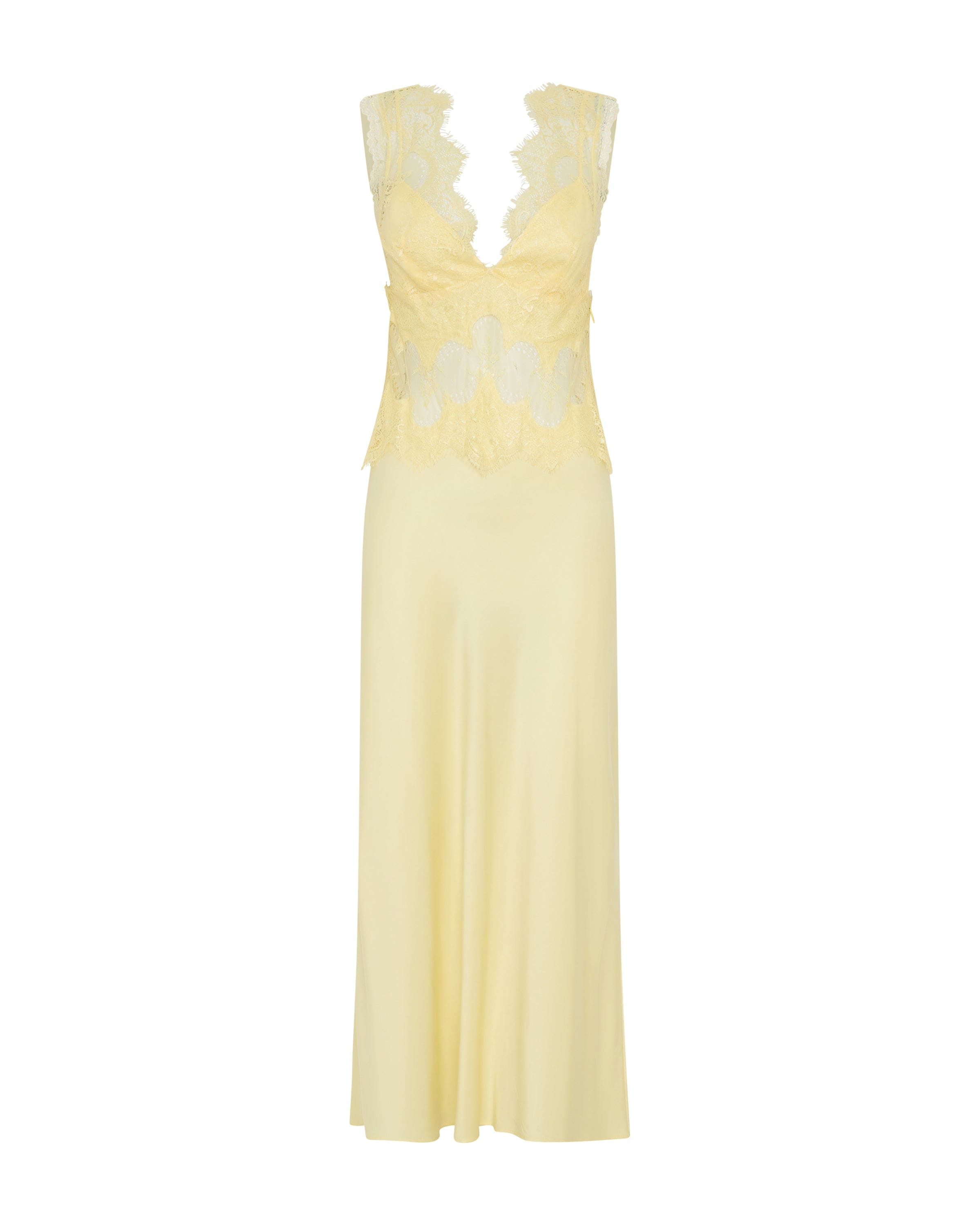 VISIONS LACE DEEP V MAXI DRESS | DAFFODIL | THIRD FORM | Women's Australian Fashion THIRD FORM - International VISIONS LACE DEEP V MAXI DRESS | DAFFODIL | THIRD FORM | Women's Australian Fashion THIRD FORM - International