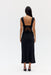 THIRD FORM VISIONS LACE DEEP V MAXI DRESS | EBONY | PRE ORDER