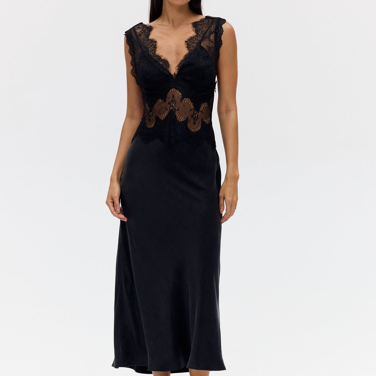 r*n様 MEDI TROMPE L'OEIL LACE PRINT SKIN MEDI 2WAY TROMPE L'OEIL LACE PRINT SKIN TOP