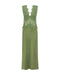 THIRD FORM VISIONS LACE DEEP V MAXI DRESS | SAGE