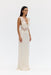 THIRD FORM VISIONS LACE FLOOR LENGTH DRESS | BUTTERCREAM | PRE ORDER