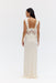 THIRD FORM VISIONS LACE FLOOR LENGTH DRESS | BUTTERCREAM | PRE ORDER
