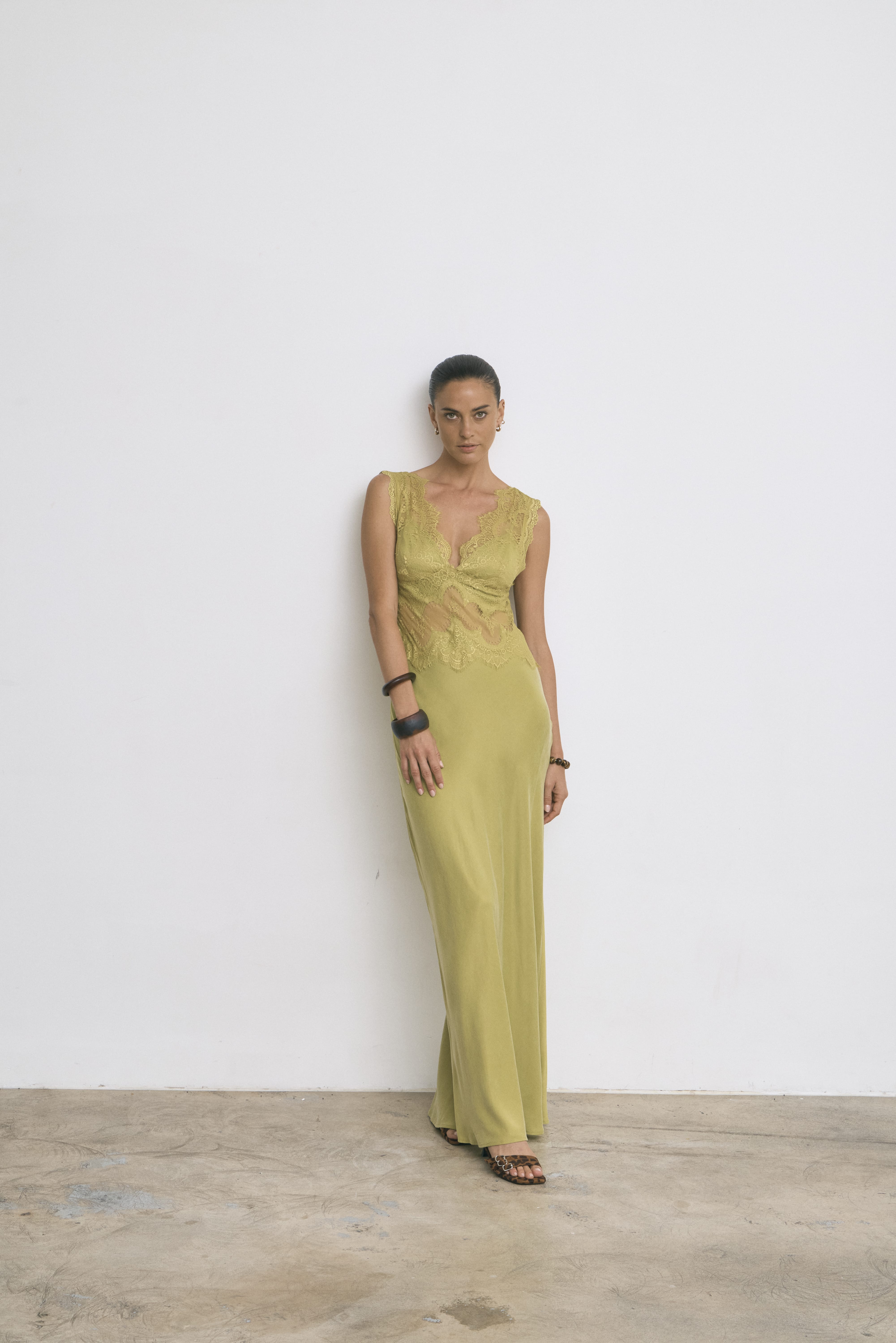 VISIONS LACE FLOOR LENGTH DRESS | FIG | THIRD FORM | Women's Australian Fashion THIRD FORM - International VISIONS LACE FLOOR LENGTH DRESS | FIG | THIRD FORM | Women's Australian Fashion THIRD FORM - International