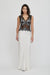 THIRD FORM VISIONS LACE FLOOR LENGTH DRESS | IVORY & BLACK
