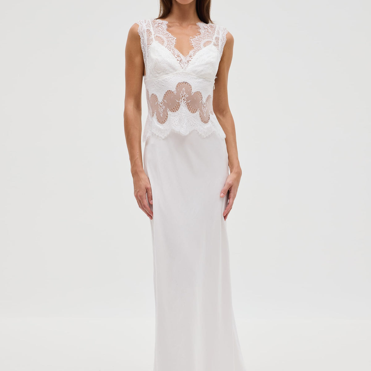 VISIONS LACE FLOOR LENGTH DRESS | IVORY | THIRD FORM | Wedding Dresses — THIRD FORM VISIONS LACE FLOOR LENGTH DRESS | IVORY | THIRD FORM | Wedding Dresses — THIRD FORM