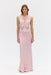 THIRD FORM VISIONS LACE FLOOR LENGTH DRESS | ROSÉ