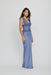 THIRD FORM VISIONS LACE FLOOR LENGTH DRESS | SLATE