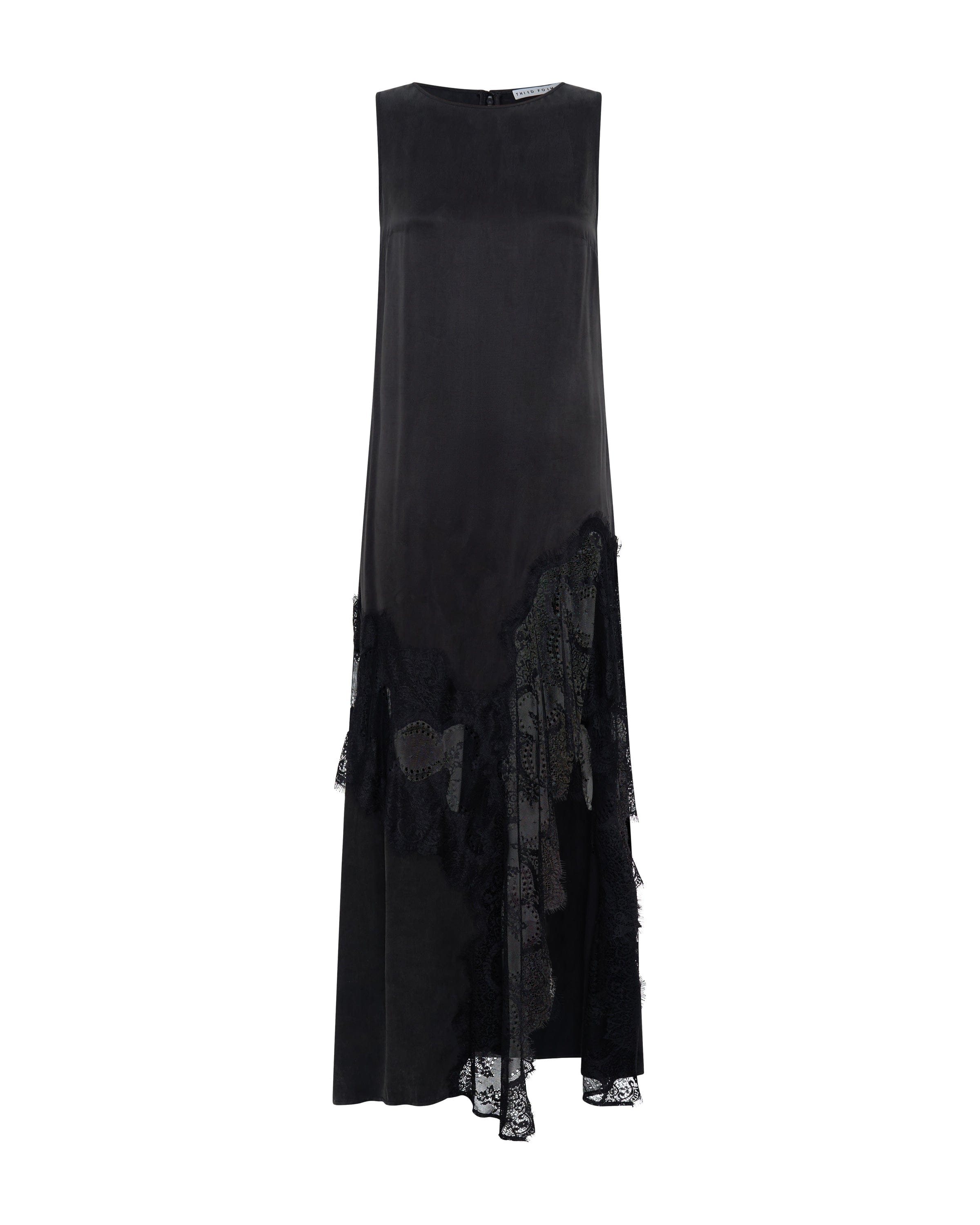 visions lace frill dress VISIONS LACE FRILL DRESS | CHOCOLATE POLKA DOT | THIRD FORM | Women's Australian Fashion THIRD FORM
