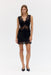 THIRD FORM VISIONS LACE MINI DRESS | EBONY