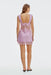THIRD FORM Visions Lace Mini Dress | Lilac