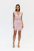 THIRD FORM VISIONS LACE MINI DRESS | ROSÉ