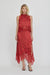 THIRD FORM VISIONS LACE TOP | CRIMSON