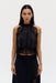 THIRD FORM VISIONS LACE TOP | EBONY | PRE ORDER