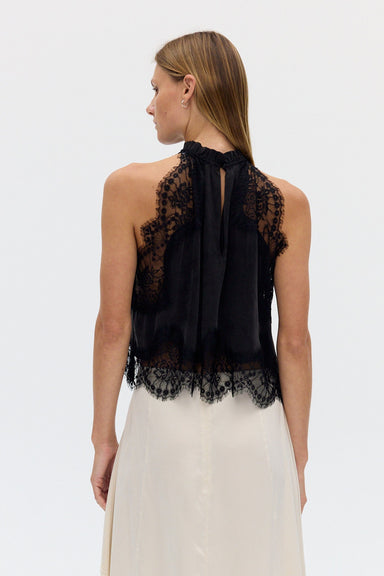 THIRD FORM VISIONS LACE TOP | EBONY | PRE ORDER