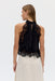 THIRD FORM VISIONS LACE TOP | EBONY | PRE ORDER
