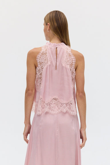 THIRD FORM VISIONS LACE TOP | ROSÉ