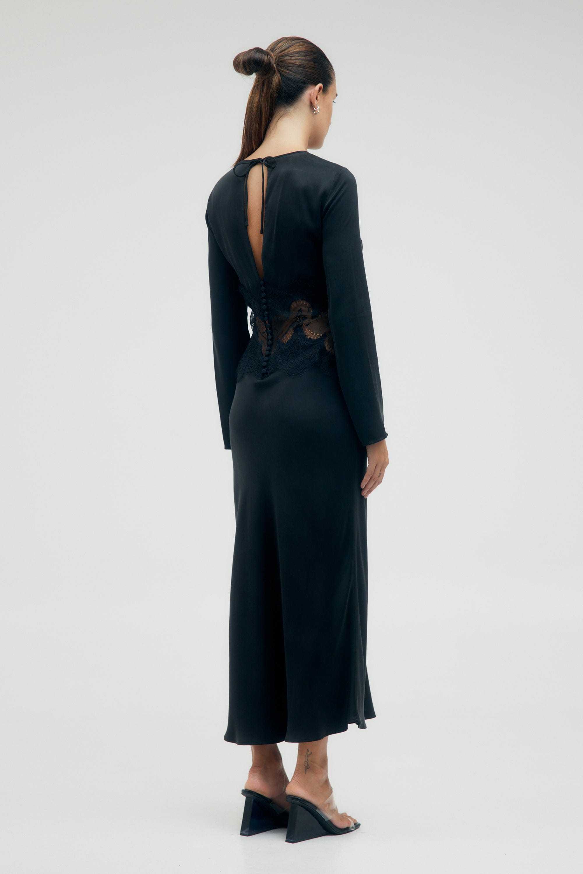 VISIONS LACE TRIM LS MAXI DRESS | EBONY | THIRD FORM | Women's Fashion on Sale | Shop Now THIRD FORM - International VISIONS LACE TRIM LS MAXI DRESS | EBONY | THIRD FORM | Women's Fashion on Sale | Shop Now THIRD FORM - International