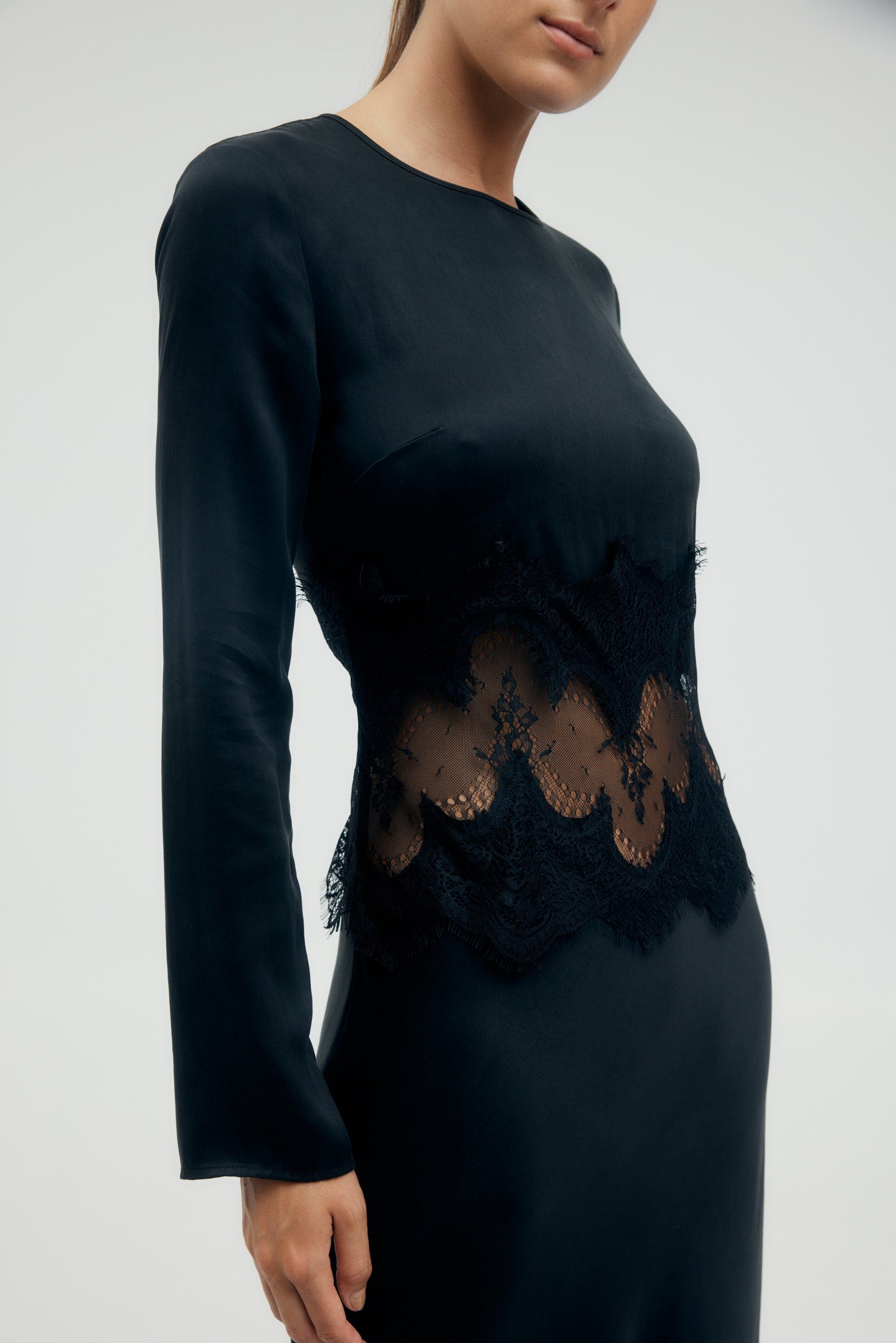 VISIONS LACE TRIM LS MAXI DRESS | EBONY | THIRD FORM | Women's Fashion on Sale | Shop Now THIRD FORM - International VISIONS LACE TRIM LS MAXI DRESS | EBONY | THIRD FORM | Women's Fashion on Sale | Shop Now THIRD FORM - International