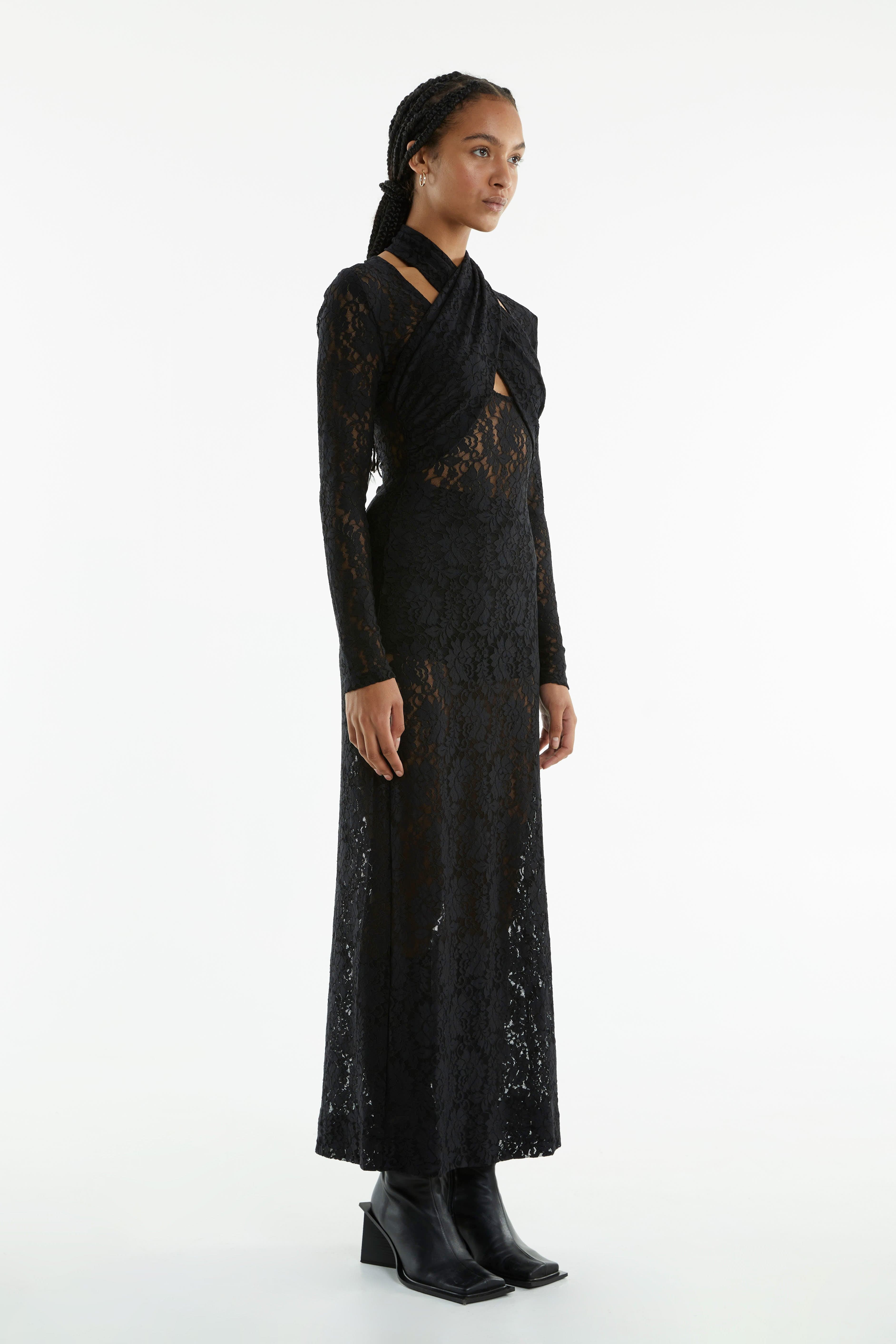 maxi black dresses on sale Petal and Pup Women's Kadija Maxi Dress