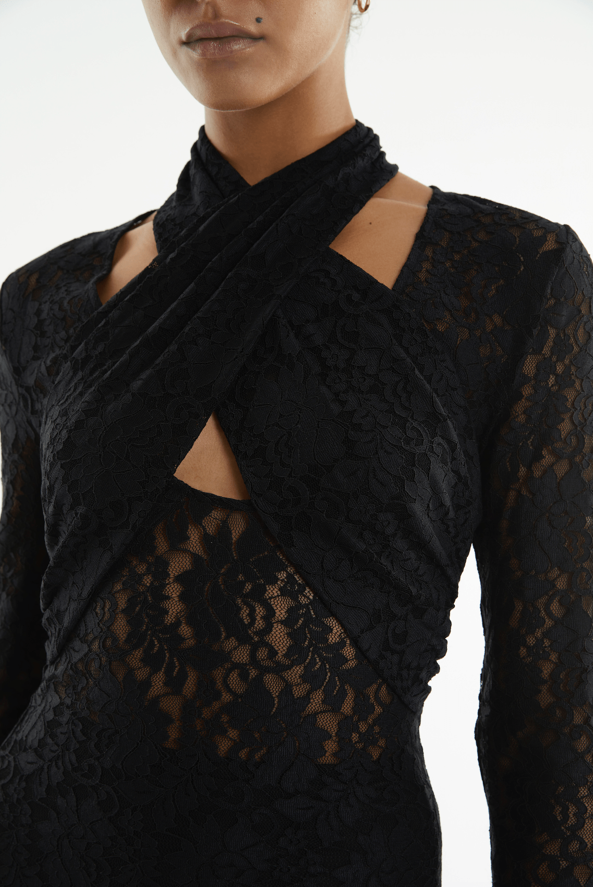 WAYWARD WRAP NECK MAXI DRESS | BLACK | Third Form | Night Out & Formal Dresses THIRD FORM - International WAYWARD WRAP NECK MAXI DRESS | BLACK | Third Form | Night Out & Formal Dresses THIRD FORM - International
