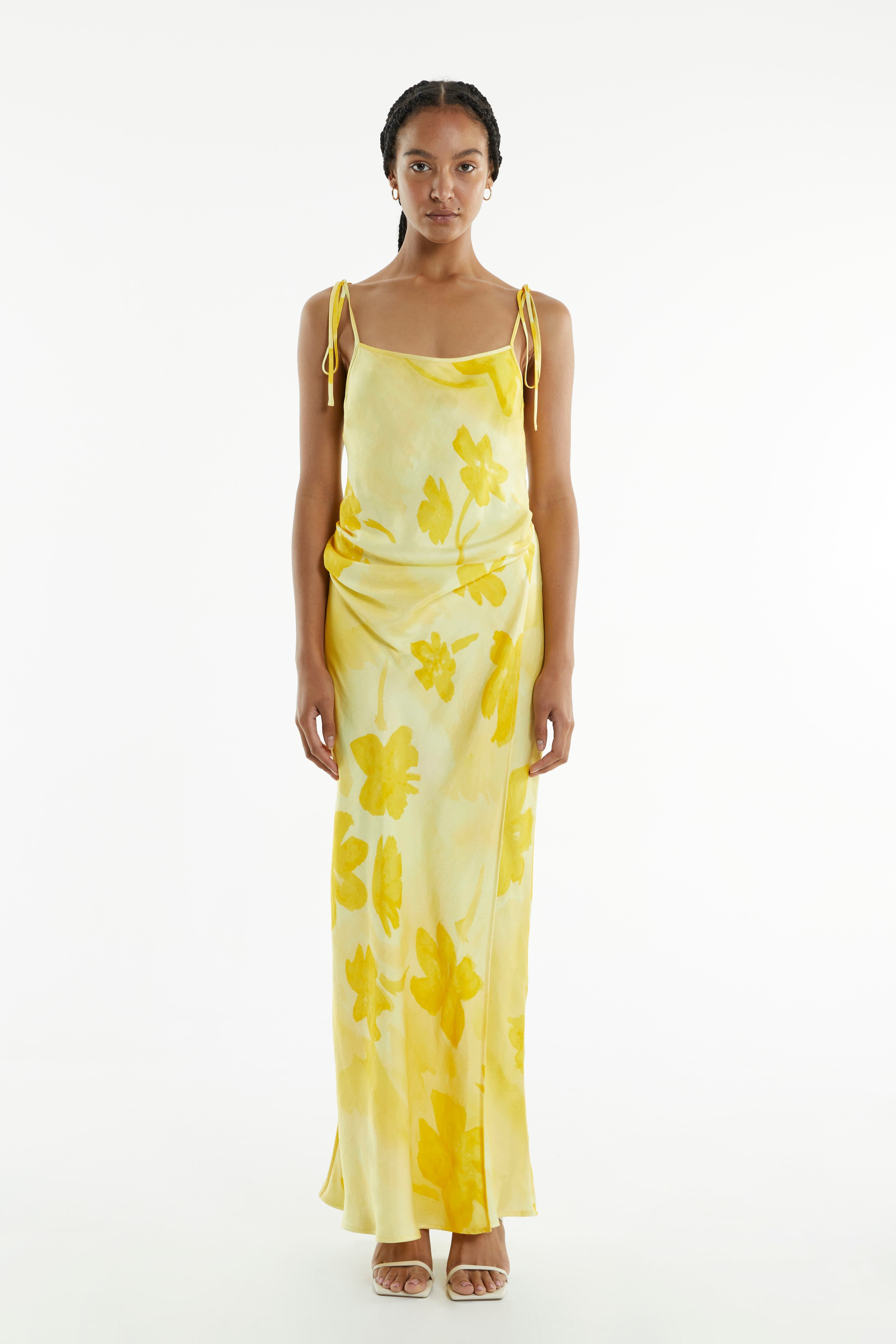 WILD FLOWER WRAP MAXI SLIP | FLORAL | Third Form | Maxi Dresses for Women THIRD FORM - International WILD FLOWER WRAP MAXI SLIP | FLORAL | Third Form | Maxi Dresses for Women THIRD FORM - International