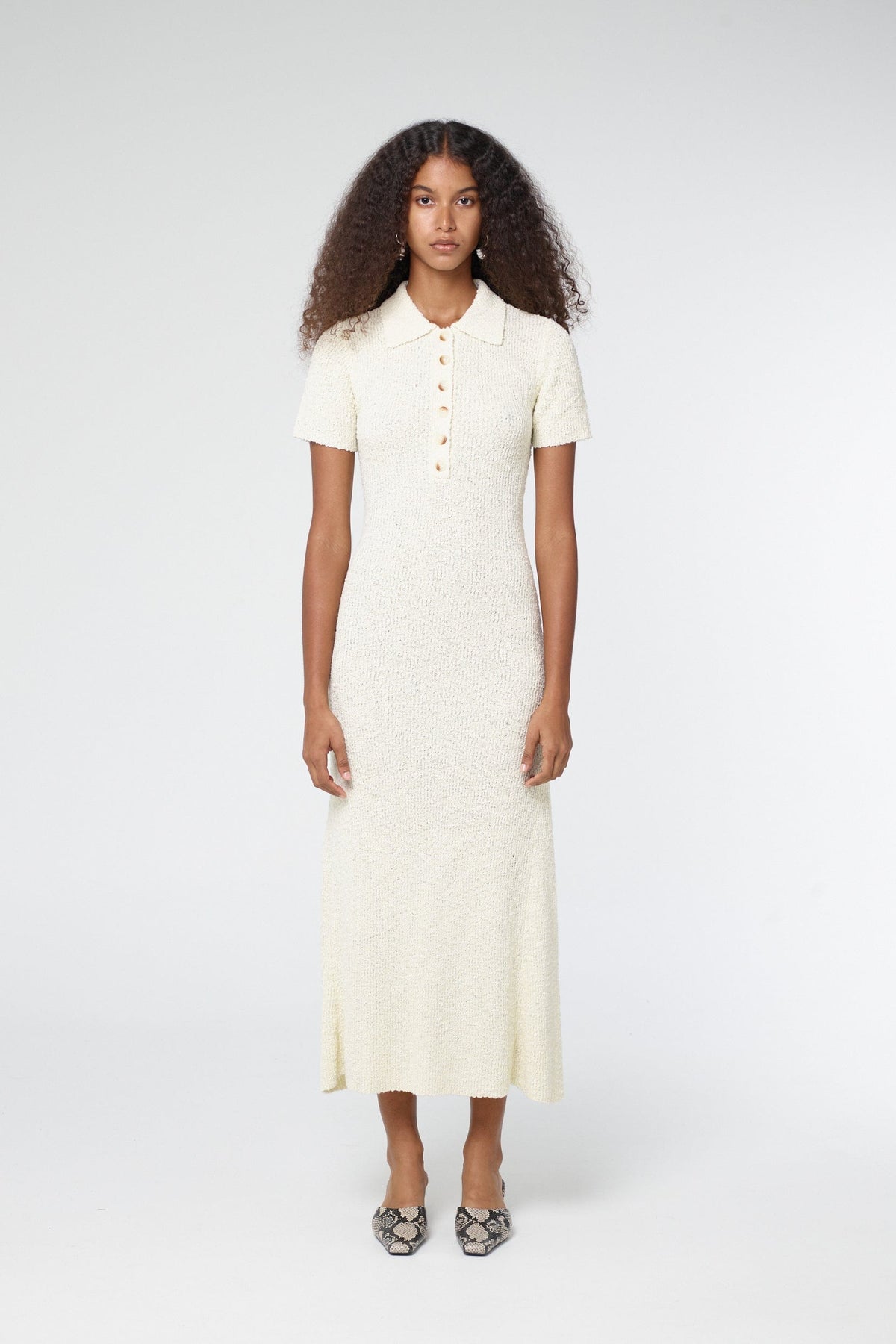 WISTFUL KNIT MIDI DRESS | PEARL | THIRD FORM | Women's Australian Fashion —  THIRD FORM
